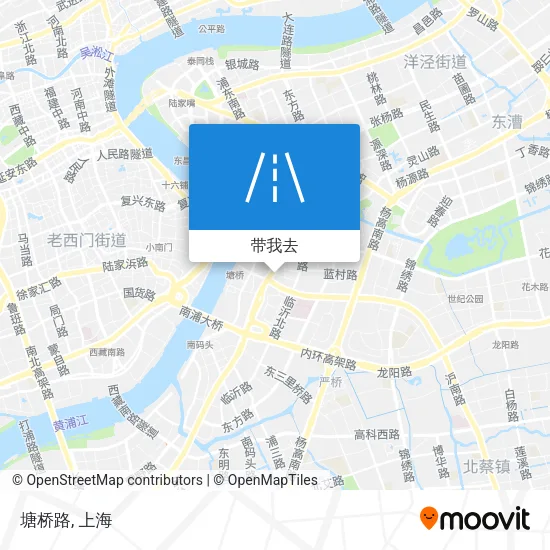 塘桥路地图