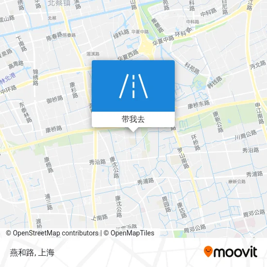 燕和路地图