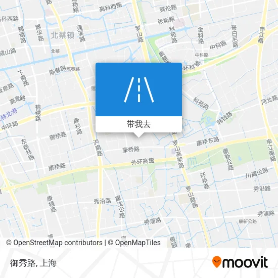 御秀路地图