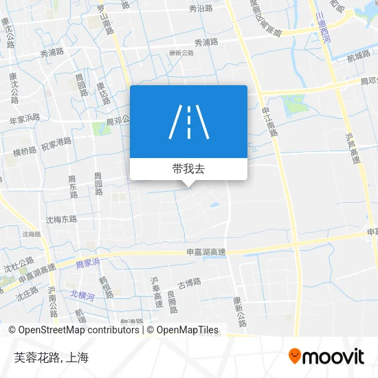 芙蓉花路地图