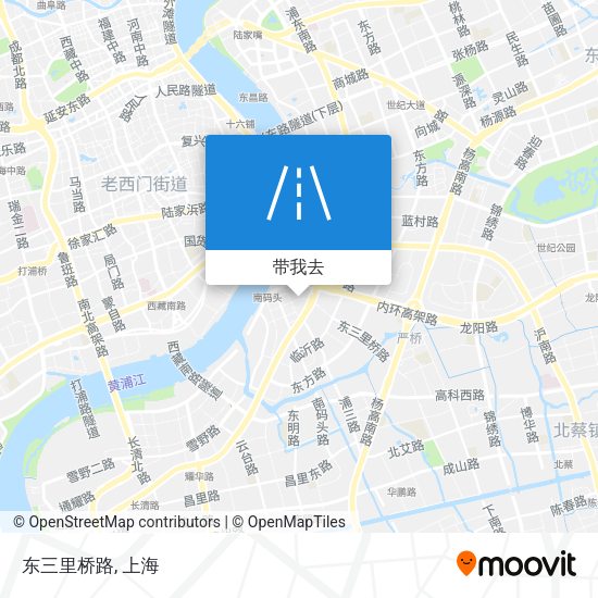 东三里桥路地图