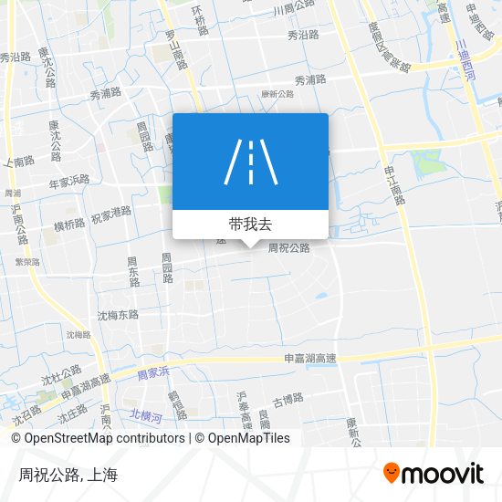 周祝公路地图