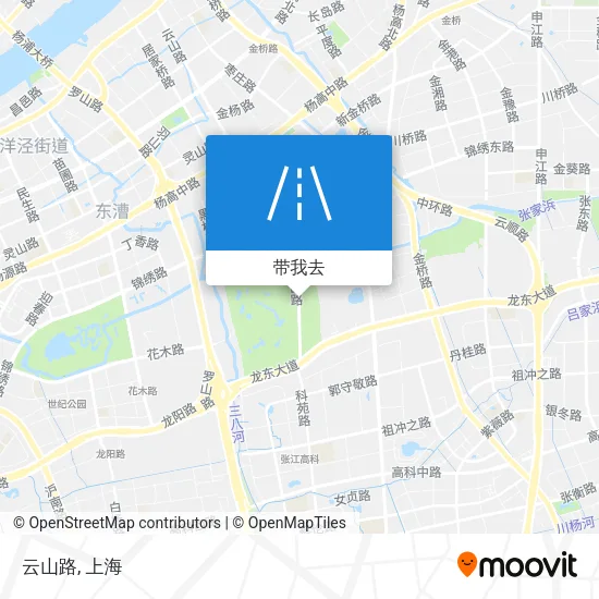 云山路地图