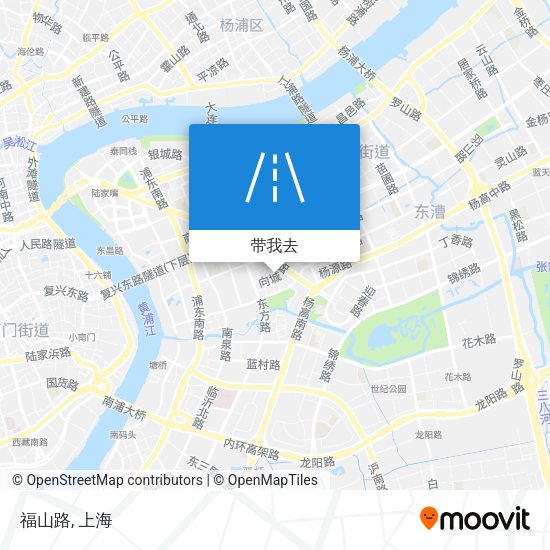 福山路地图