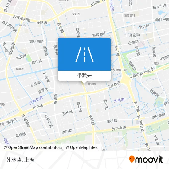 莲林路地图