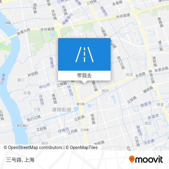 三号路地图