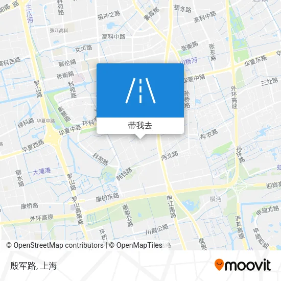 殷军路地图
