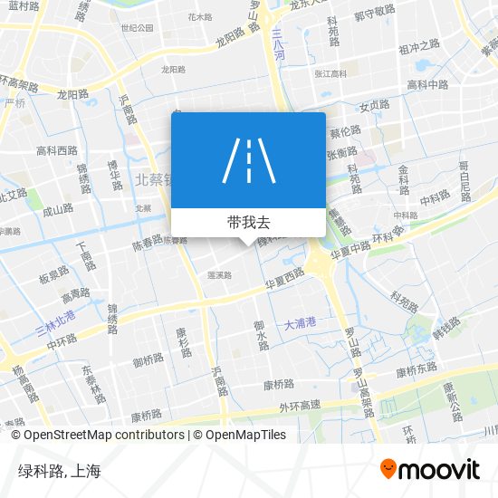 绿科路地图