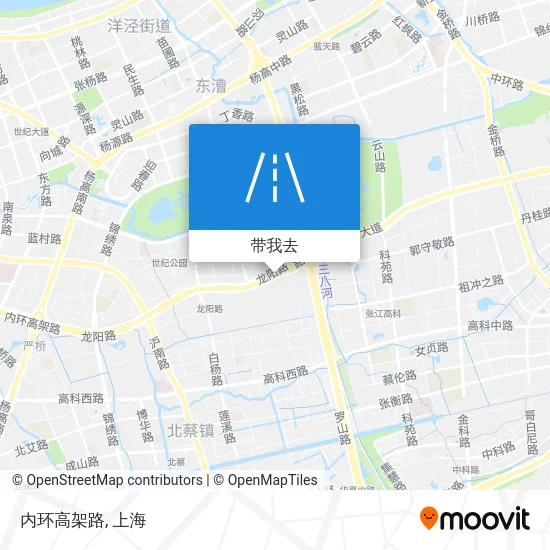 内环高架路地图