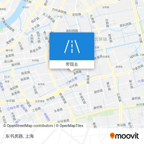 东书房路地图