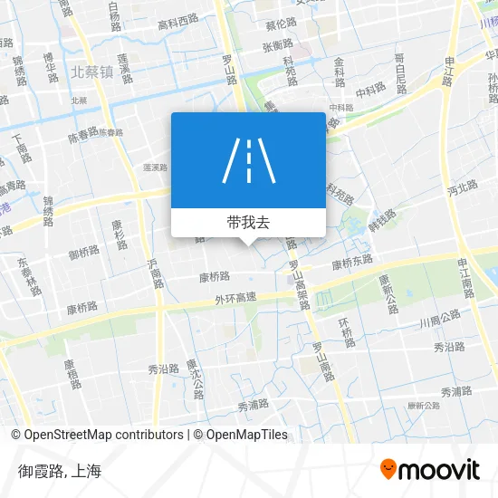 御霞路地图