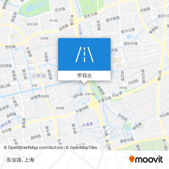 东业路地图