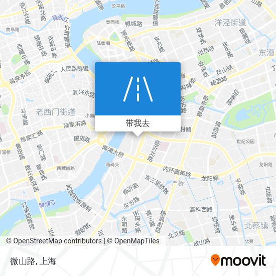 微山路地图
