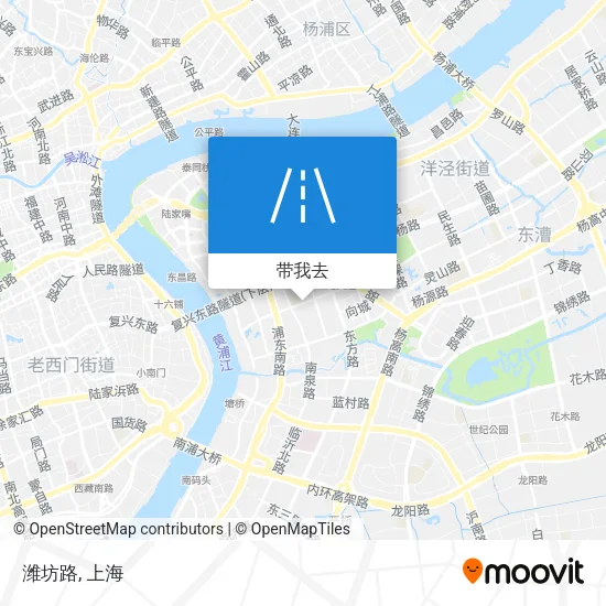 潍坊路地图