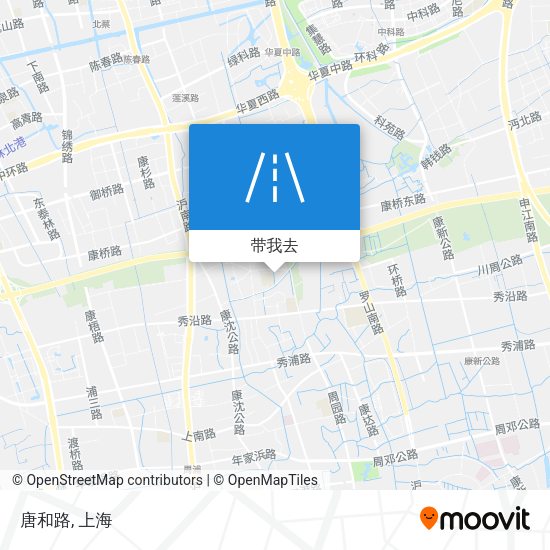 唐和路地图