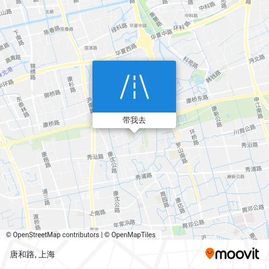 唐和路地图