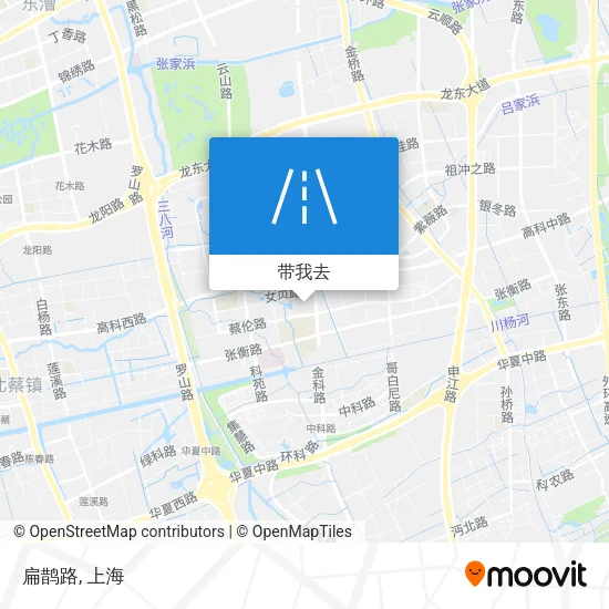 扁鹊路地图