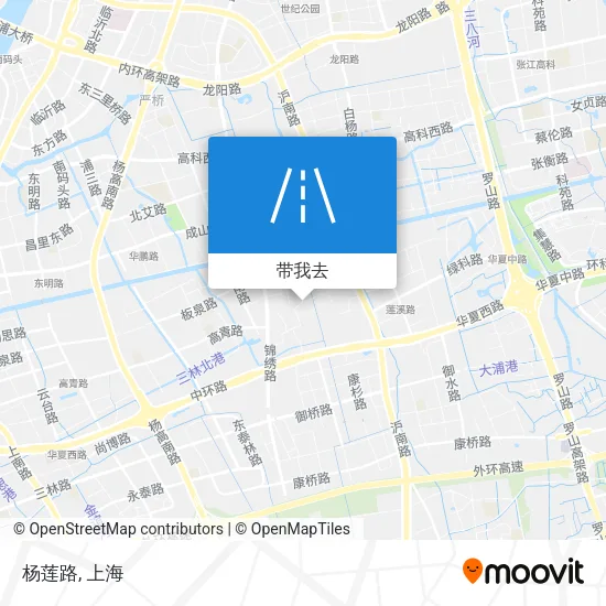 杨莲路地图