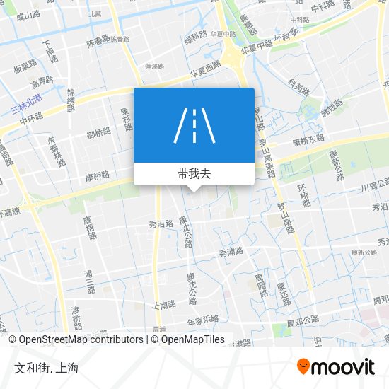文和街地图