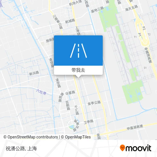 祝潘公路地图