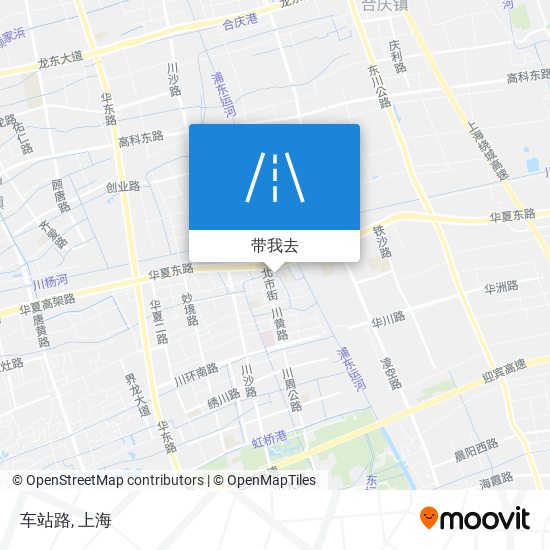 车站路地图