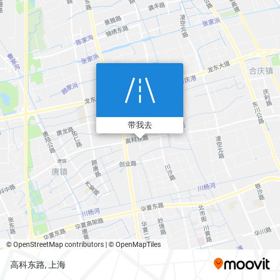 高科东路地图