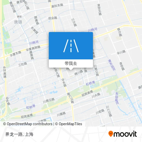 界龙一路地图