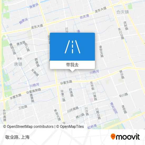 敬业路地图