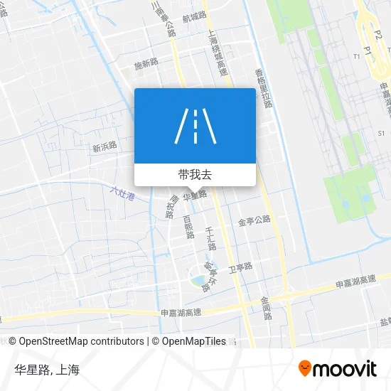 华星路地图
