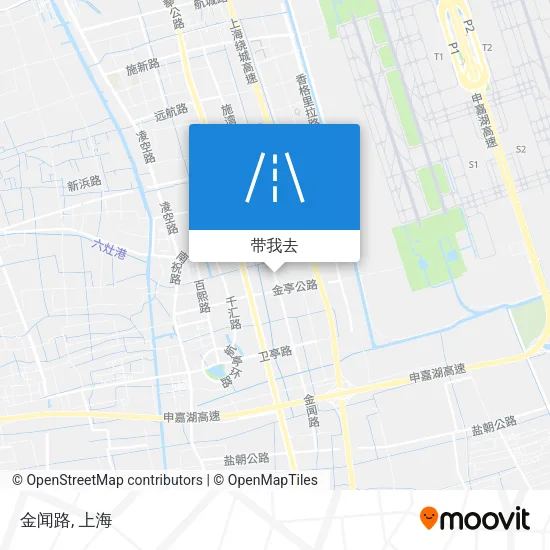 金闻路地图