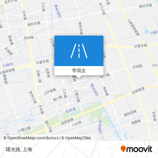 曙光路地图