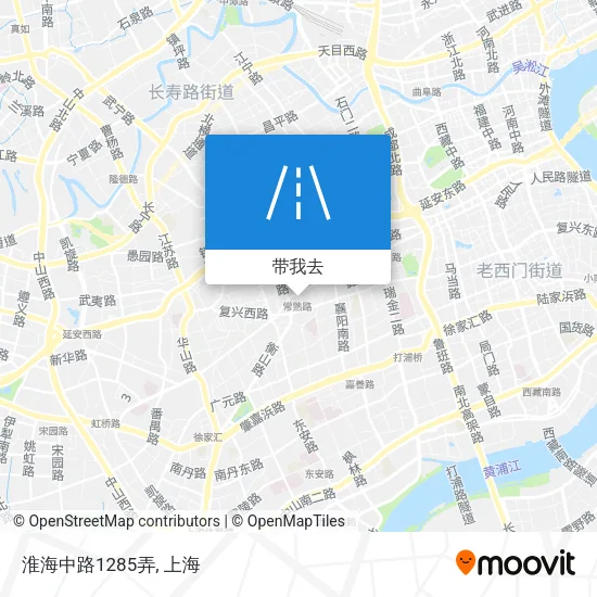淮海中路1285弄地图