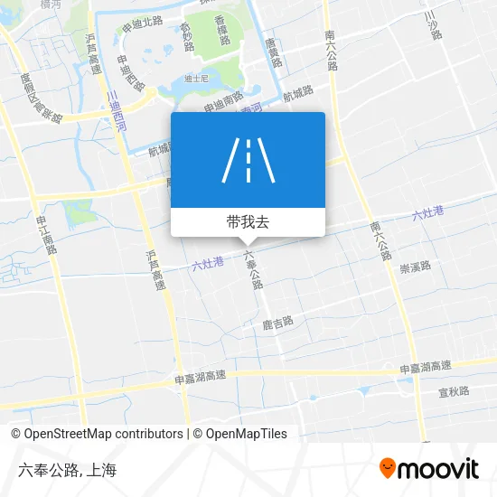 六奉公路地图