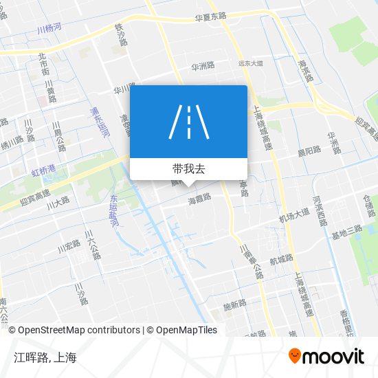 江晖路地图