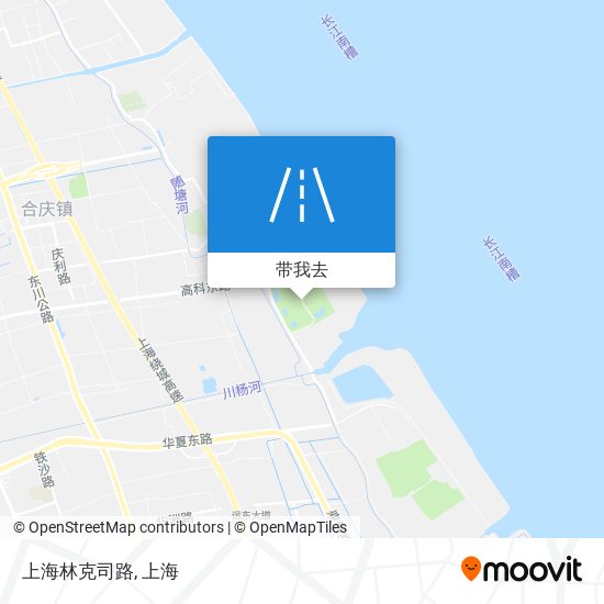 上海林克司路地图