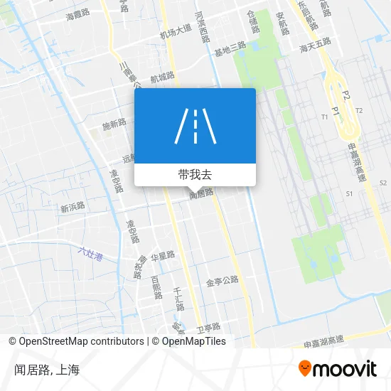 闻居路地图