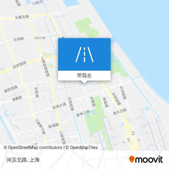 河滨北路地图