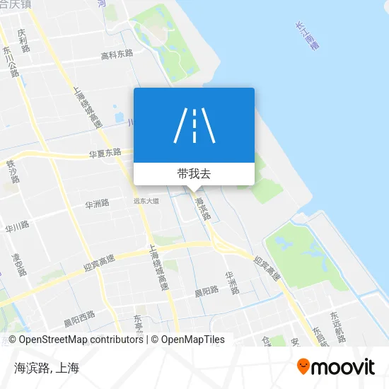 海滨路地图