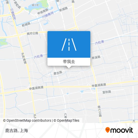 鹿吉路地图