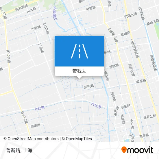 普新路地图