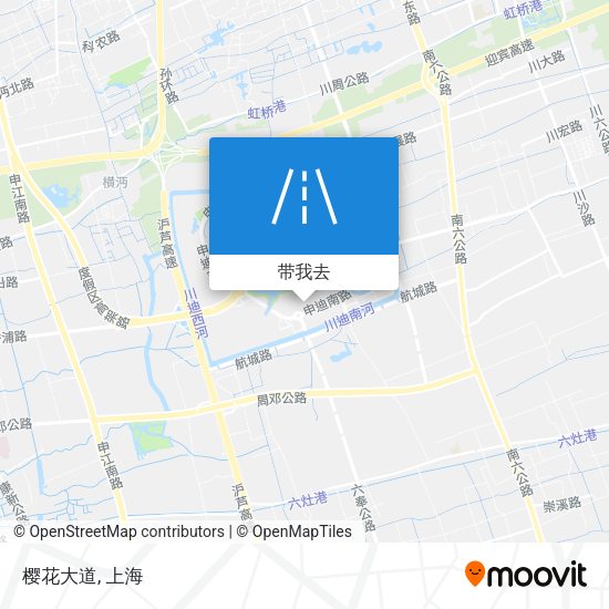 樱花大道地图