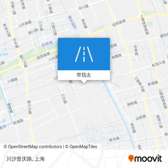 川沙普庆路地图