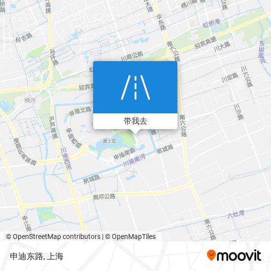 申迪东路地图