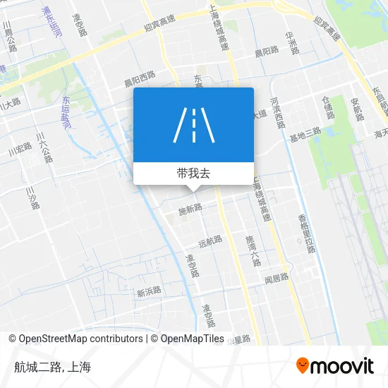 航城二路地图