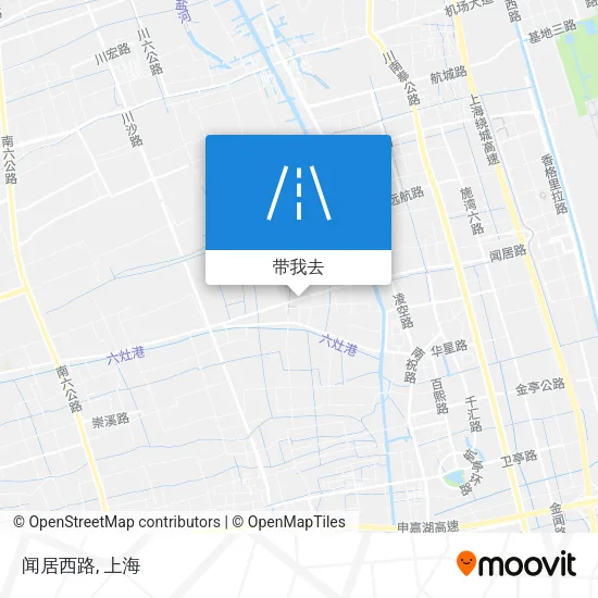 闻居西路地图