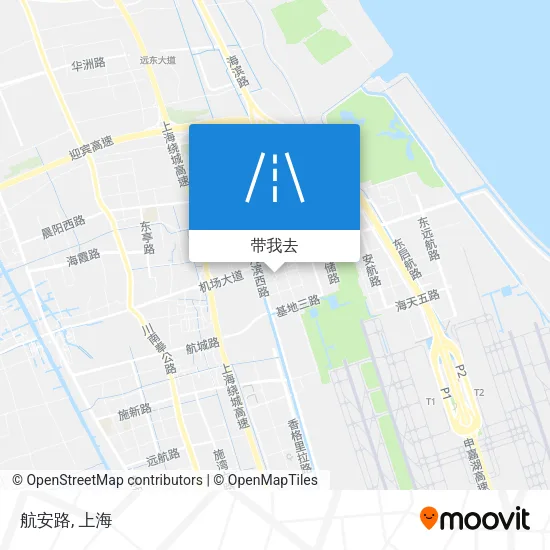 航安路地图