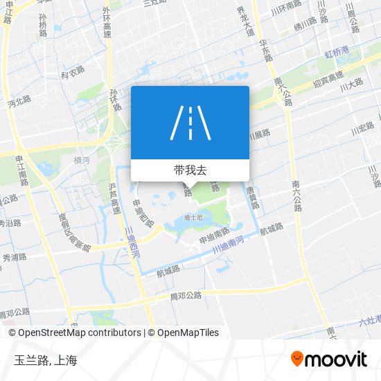 玉兰路地图