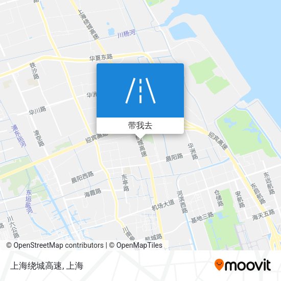 上海绕城高速地图