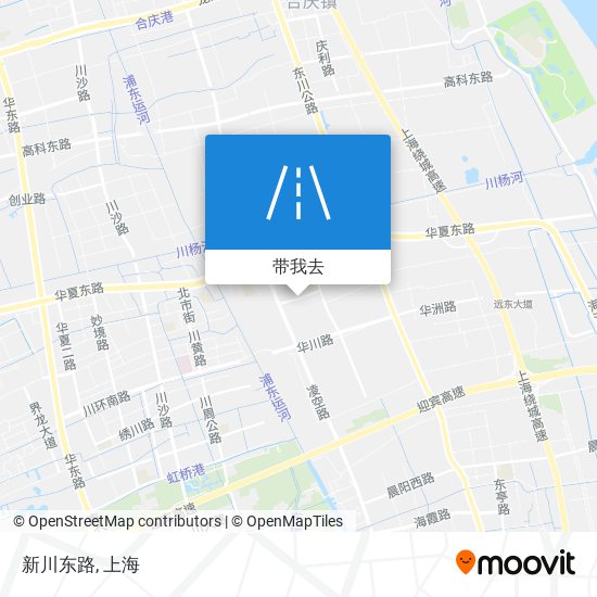 新川东路地图