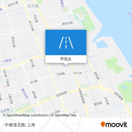 中横港北路地图